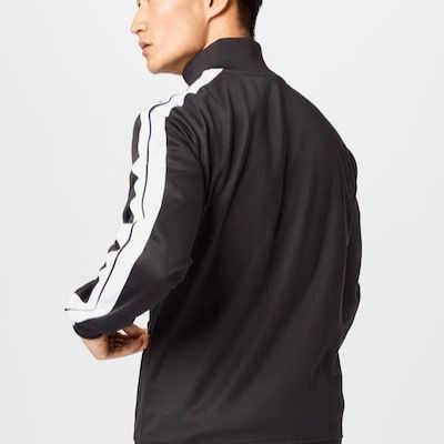 ELLESSE Sportsweatjacke Giandoso in Schwarz Weiß für 38,94€ (statt 52€)   S bis L