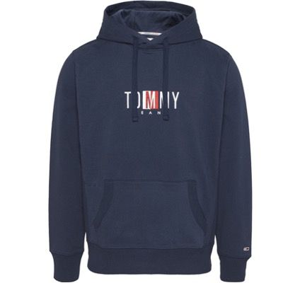 Tommy Jeans Sweatshirt Timeless in Navy für 56,94€ (statt 83€)   S, M und L
