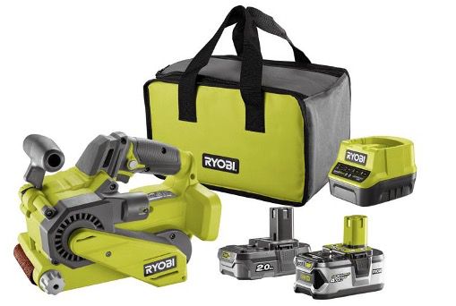 Ryobi Akku Bandschleifer R18BS 242S inkl. 2 Akkus (4.0 Ah & 2.0 Ah) für 161,99€ (statt 224€)