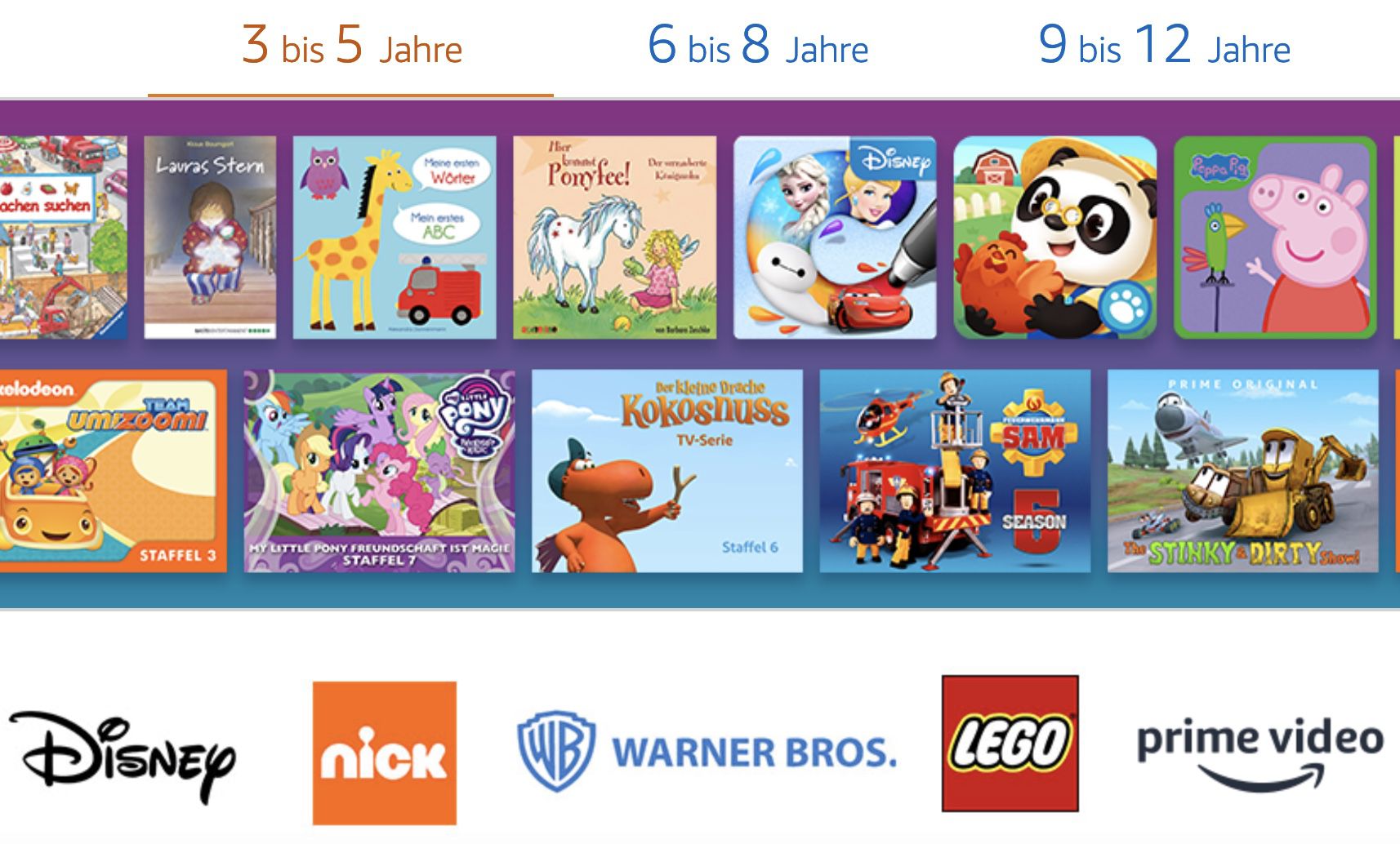 1 Jahr Amazon Kids+ (Familienzugang) für einmalig 19,99€ (statt 69€)