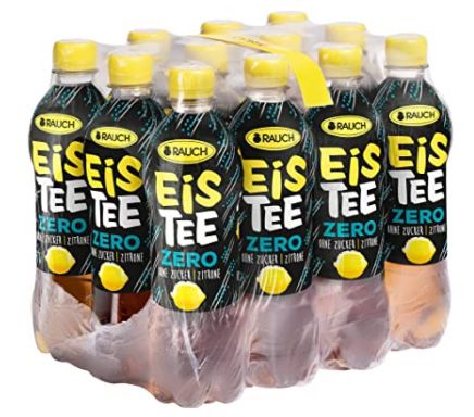 Pfandfehler: 12er Pack Rauch Eistee Zero Zitrone je 500ml für 8,53€ + einmalig 0,25€ Pfand