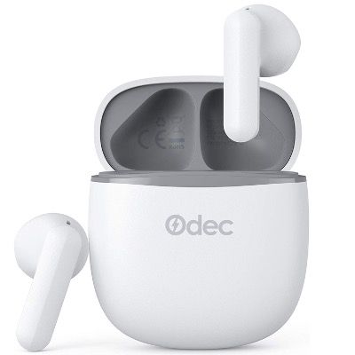 ODEC Bluetooth 5.1 Semi In Ear Kopfhörer mit USB C Ladehülle und Touch Steuerung für 20,99€ (statt 35€)