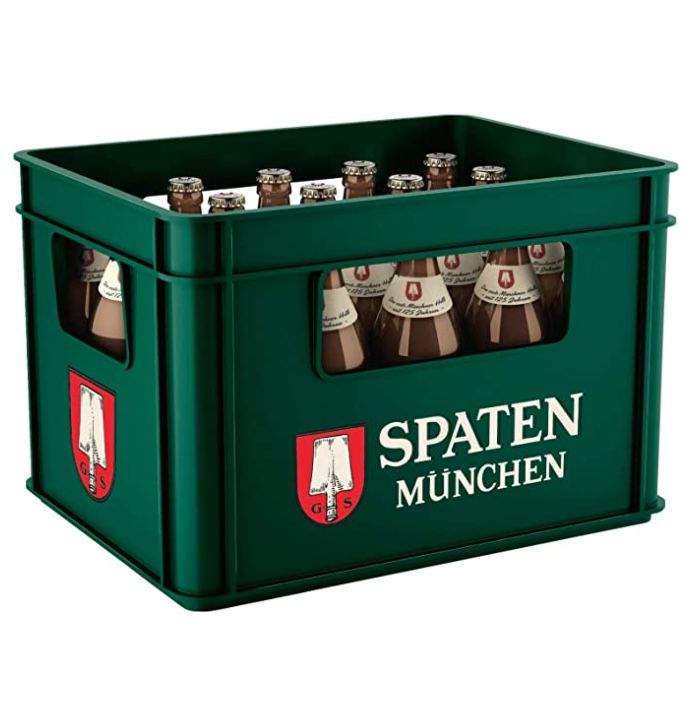 Kiste SPATEN Münchner Hell Flaschenbier für 12,25€ + 3,10€ Pfand &#8211; Prime Sparabo