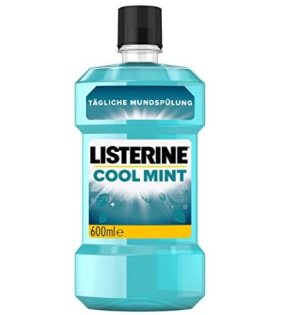 6er Listerine Cool Mint (600 ml) Mundspülung ab 14,44€ (statt 22€)   Prime Sparabo
