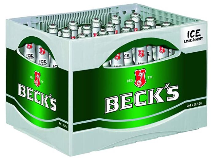 Kiste Becks Ice Lime & Mint Flaschenbier für 14,24€ (statt 19€)