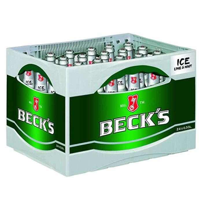 Kiste Becks Ice Lime & Mint Flaschenbier für 14,24€ (statt 19€)