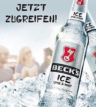 Kiste Becks Ice Lime & Mint Flaschenbier für 14,24€ (statt 19€)