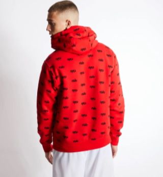 Nike Club Over The Head Hoodie in Rot für 29,99€ (statt 48€)