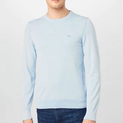 BRAX Herren Pullover in Hellblau für 29,90€ (statt 70€)