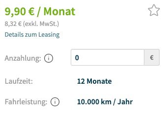 Fehler? Gewerbe: Citroën Jumpy KW Club M für 8,32€ mtl. netto zzgl. 983€ netto Überführung