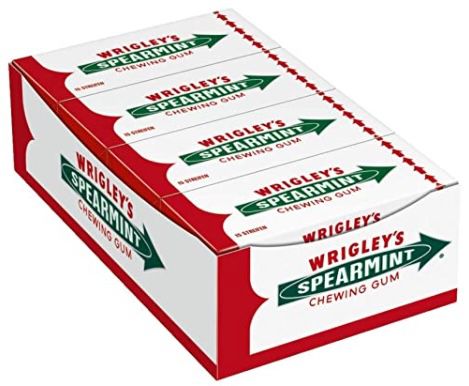 5x 8er Pack Wrigleys Spearmint Kaugummi mit je 15 Streifen für 22,46€