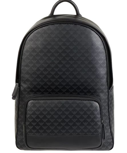 Emporio Armani Rucksack aus Leder mit Laptopfach für 329€ (statt 405€)