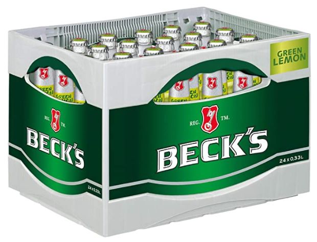 Kasten Becks Green Lemon Flaschenbier für 7,95€ zzgl. Pfand