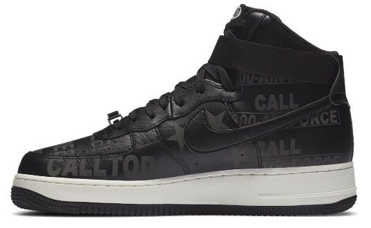 Nike Air Force 1 High in Schwarz Grau für 79,99€ (statt 113€)