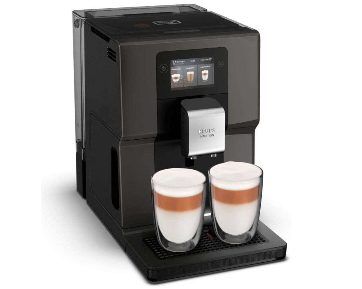 Krups Kaffeevollautomat EA872B mit 3,5 Farb Touchscreen für 499,95€ (statt 572€)