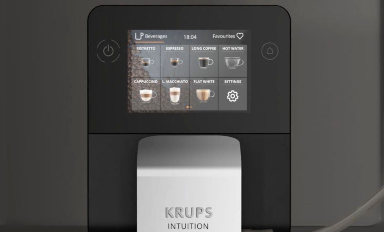 Krups Kaffeevollautomat EA872B mit 3,5 Farb Touchscreen für 499,95€ (statt 572€)