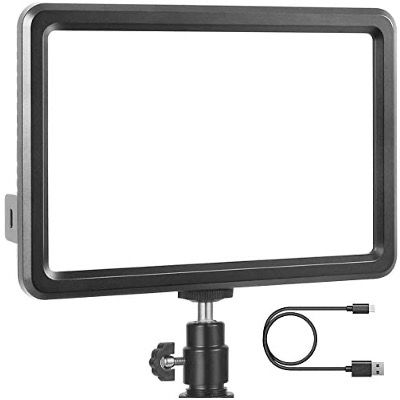 RALENO DSLR Kamera LED Videoleuchte CRI 95+ mit 5000mA Lithium Batterie und 3200K 5600K für 27,59€ (statt 46€)