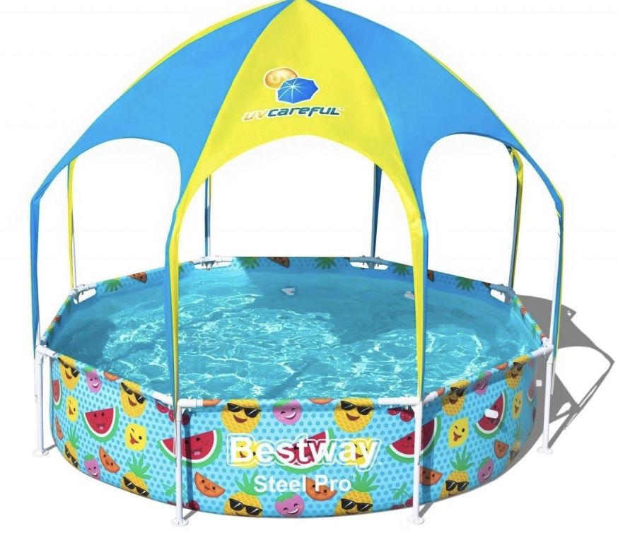 Bestway Kinderpool Splash in Shad 244 x 51 cm für 58,94€ (statt 80€)