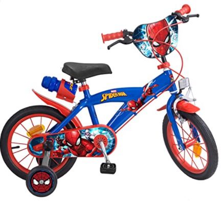 Toims Kinderfahrrad im Spiderman Design für 65,50€ (statt 118€)