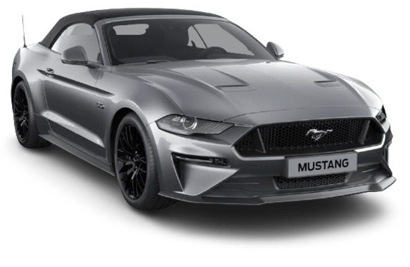 Ford Mustang 5.0 Ti VCT V8 GT Cabrio mit 449 PS und 10 Gang Automatik für 399€ mtl.   LF 0,77