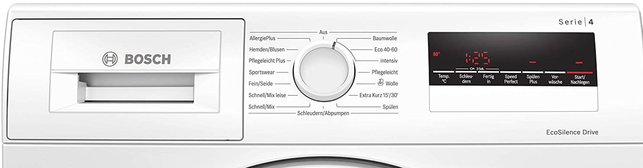 Bosch WAN28K20 8kg Waschmaschine 1400 U/Min für 454€ (statt 470€)