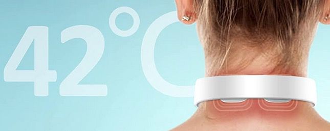TeamYo Nackenmassagegerät mit Wärmefunktion für Schultern und Rücken für 17,99€ (statt 36€)