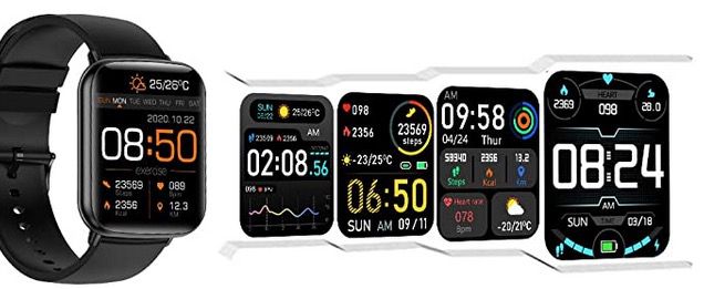 VOTUENIX Smart  und Fitnessuhr mit Touchscreen und Pulsfunktion IP68 wasserdicht für 26,64€ (statt 41€)