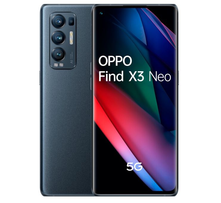 🔥 Oppo Find X3 Neo 5G 256GB + Oppo Enco X für 179,95€ + Telekom Allnet Flat von Congstar mit 10GB LTE für 22€ mtl.