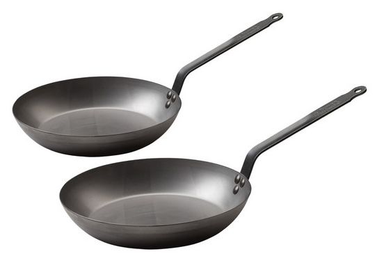 2er De Buyer Pfannenset (Eisen, 24 und 28 cm) für 45,90€ (statt 81€)