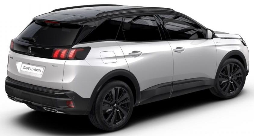 Privat: Peugeot 3008 Hybrid 225 GT in Perlmuttweiß mit 224 PS inkl. Haustürlieferung für 194,49€ mtl.   LF: 0.37