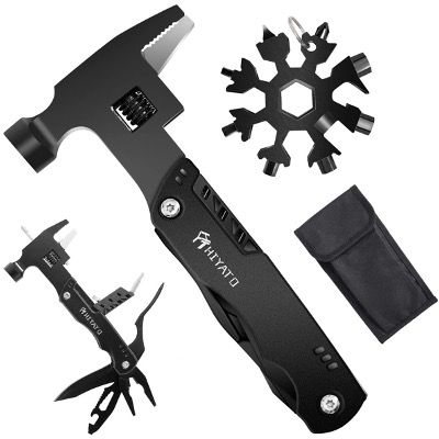 HIYATO Multitool 36in1 Survival Kit mit z.B. Taschenmesser, Schraubendreher & Hammer ab 12,91€ (statt 24€)   Prime