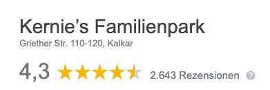 Tagesticket für Kernies Familienpark im Wunderland Kalkar für 24,95€ (statt 35€)   Kinder bis einschließlich 2 Jahren kostenlos