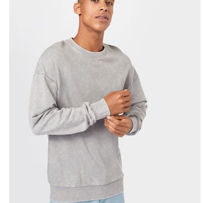 Jack & Jones Sweatshirt CALEB in Grau für 9,90€ (statt 31€)