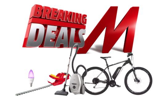 MediaMarkt Breaking Deals   z.B. AEG VX82 1 2MG Staubsauger für 159€ (statt 199€)