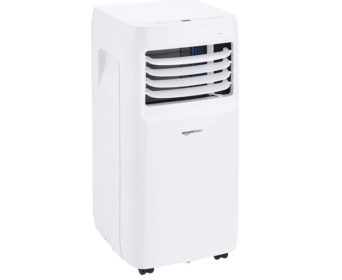 Amazon Basics tragbare Klimaanlage mit Luftentfeuchter & 8.000 BTU für 87€ (statt 129€)