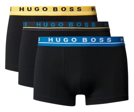 3er Pack BOSS Boxershorts mit Logo Schriftzug für 23,99€ (statt 34€)