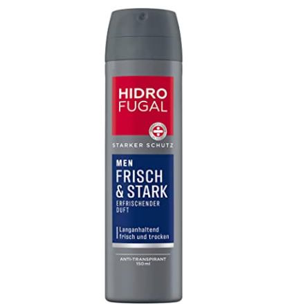 Hidrofugal Men Frisch & Stark Spray ohne Ethylalkohol für 2,35€ (statt 4€)   Prime