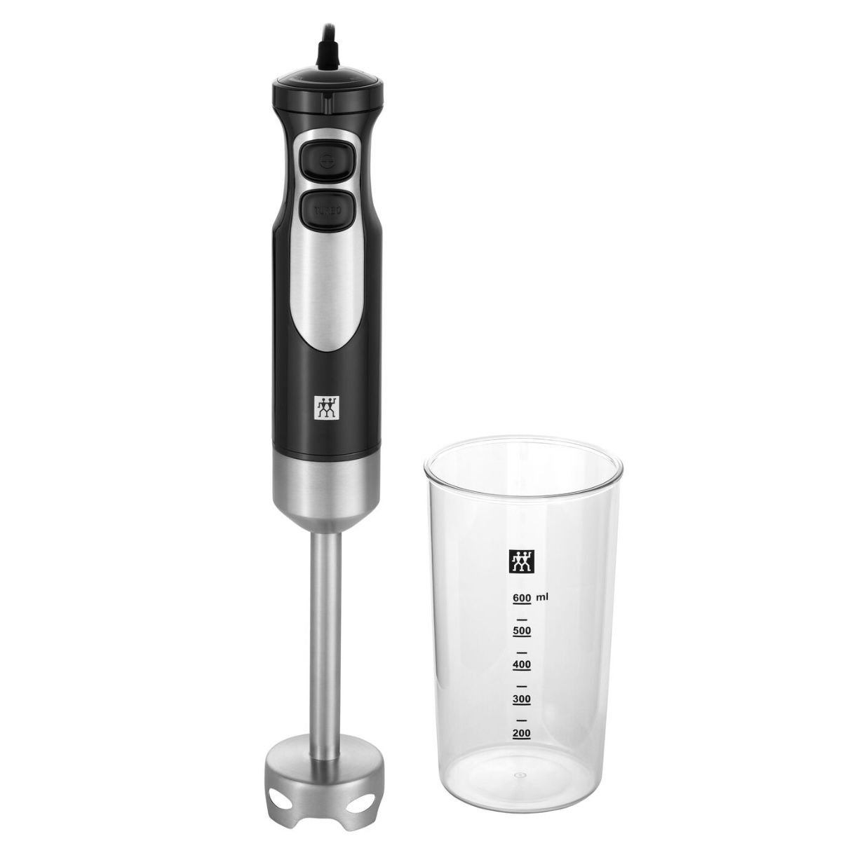 Zwilling 1002477 Stabmixer, 550 Watt, Inkl. 600ml Messbecher für 35€ (statt 44€)