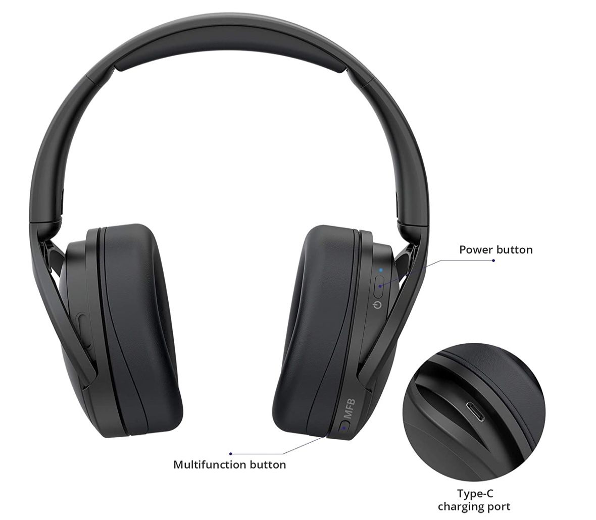 Tronsmart Apollo Q10 Bluetooth 5.0 Kopfhörer mit 100h Laufzeit für 39,59€ (statt 66€)