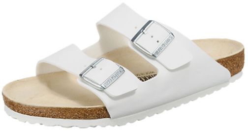 Birkenstock Arizona Birko Flor in Weiß bis Größe 48  ab 41€ (statt 56€)