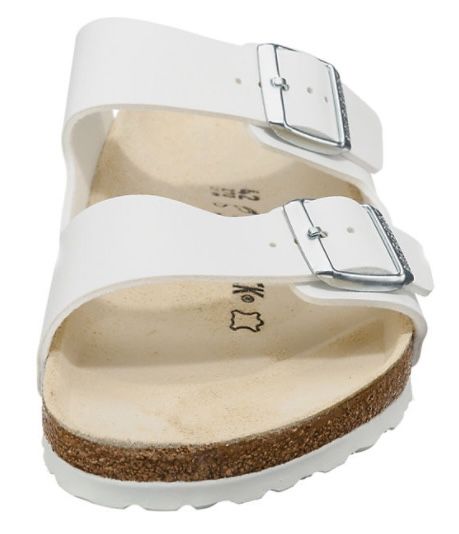 Birkenstock Arizona Birko Flor in Weiß bis Größe 48  ab 41€ (statt 56€)