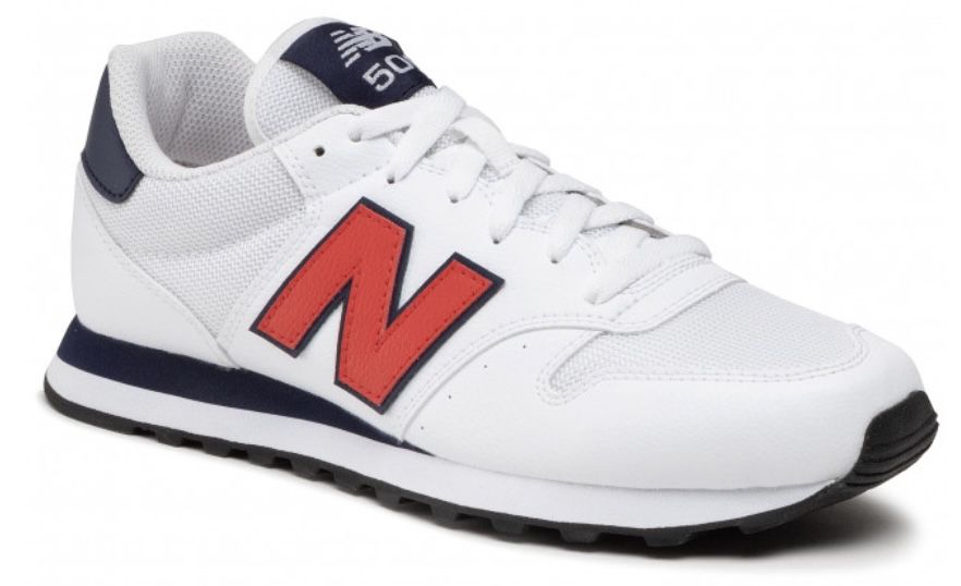 New Balance GM500TA1 in Weiß mit rotem Logo für 39,95€ (statt 57€)