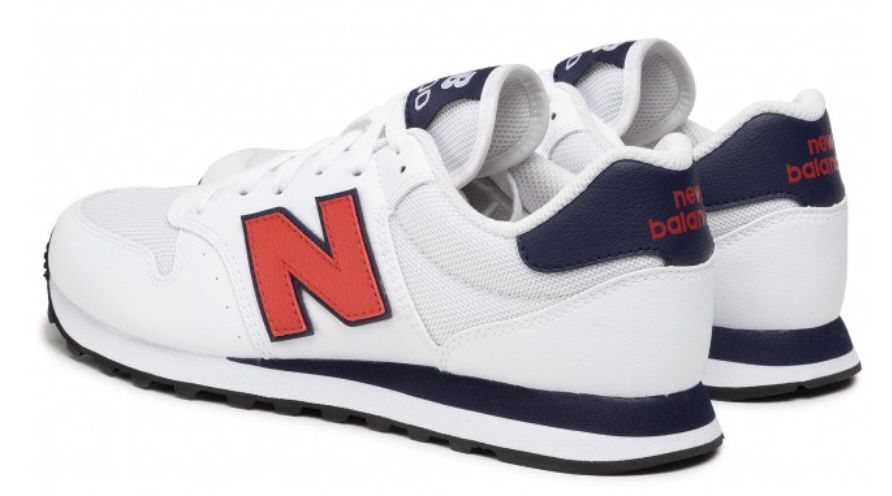 New Balance GM500TA1 in Weiß mit rotem Logo für 39,95€ (statt 57€)