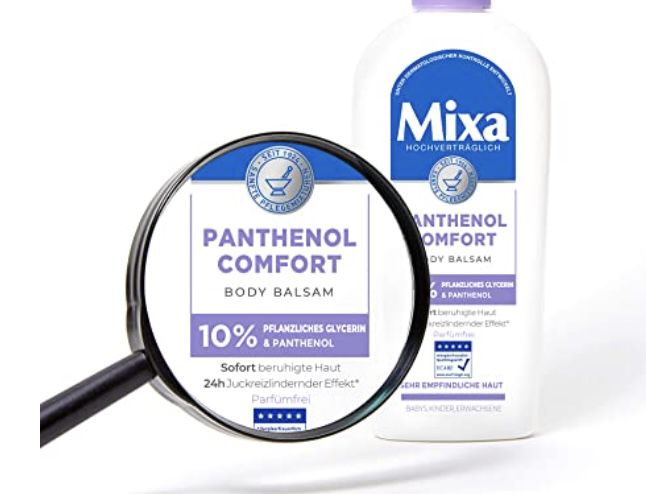 Mixa Panthenol Comfort Body Balsam für empfindliche Haut für 2,79€ (statt 4€)   Prime Sparabo