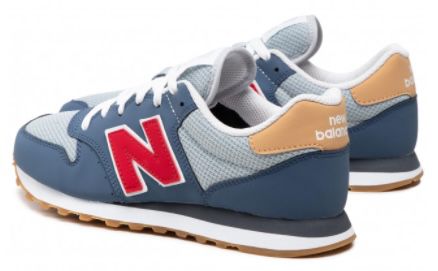 New Balance GM500MQ1 in Blau mit rotem Logo für 40€ (statt 47€)