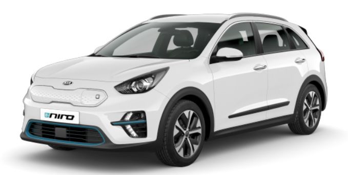 Privat: Kia e Niro Elektro mit 204 PS inkl. Wartung & Verschleiß für 237€ mtl.   LF 0.55