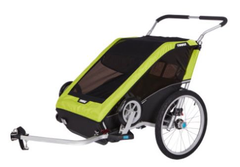 Thule Cheetah 2 Kinderfahrradanhänger in Grün für 309,99€ (statt 500€)