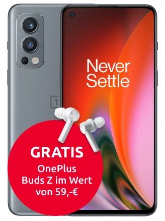 OnePlus Nord 2 5G mit 128GB + Buds für 4,99€ + Telekom Allnet Flat von Congstar mit 10GB LTE für 22€ mtl.