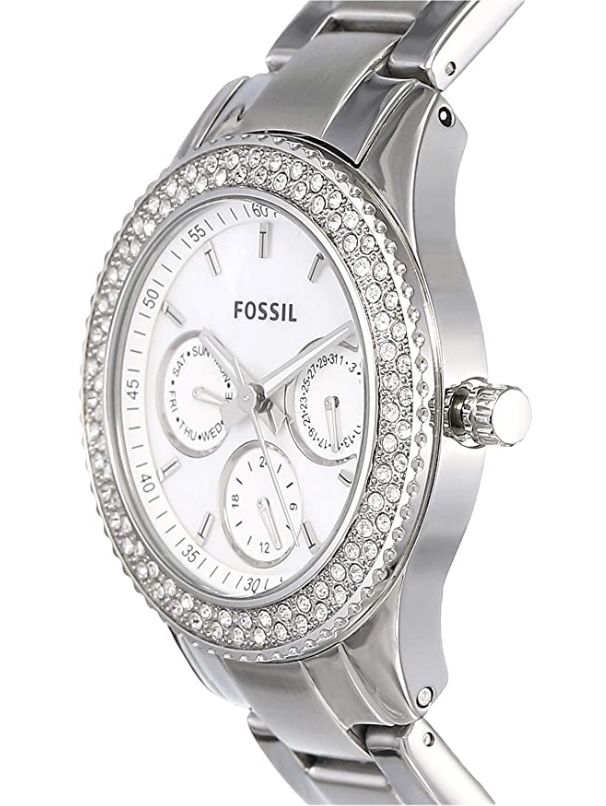 Fossil Damen Analog Edelstahl Uhr für 69,93€ (statt 102€)