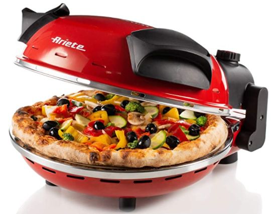 Ariete 909 Pizzaofen bis max. 400°C für 73€ (statt 86€)